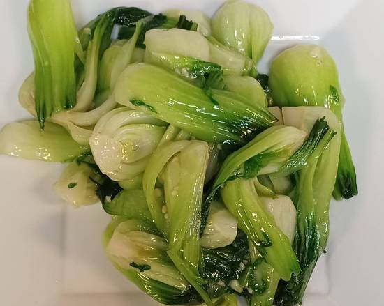 139. Sauteed Baby Shanghai Bok Choy with Garlic Sauce (蒜茸上海白菜)